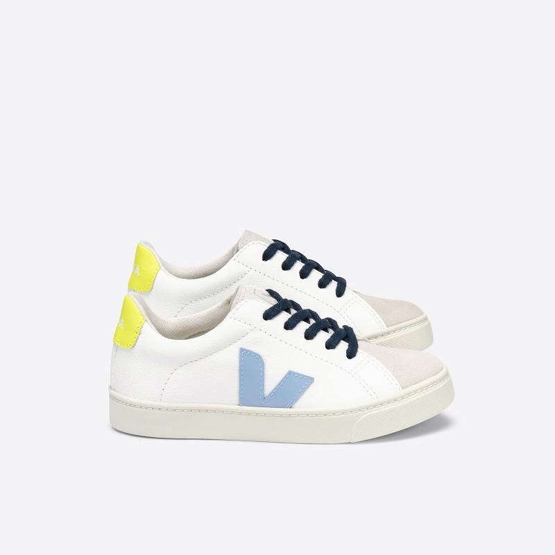 Tenis Veja Niños Outlet - Esplar Zapatillas Blancas ES4601914